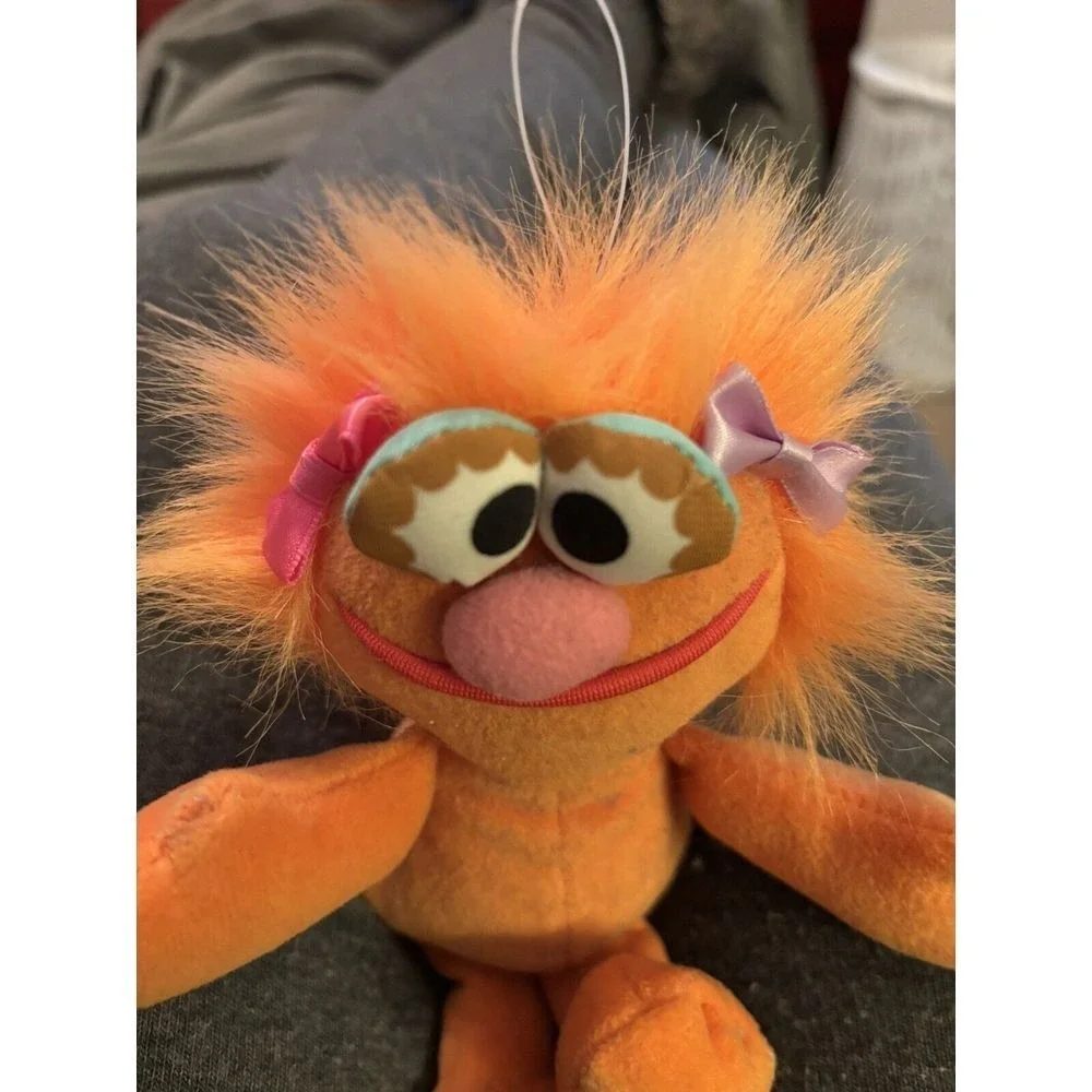 Vintage 1997‎ Tyco Sesame Street Muppet Beans Zoe Plush Bean Bag